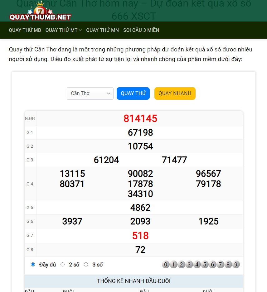 quay thử cần thơ