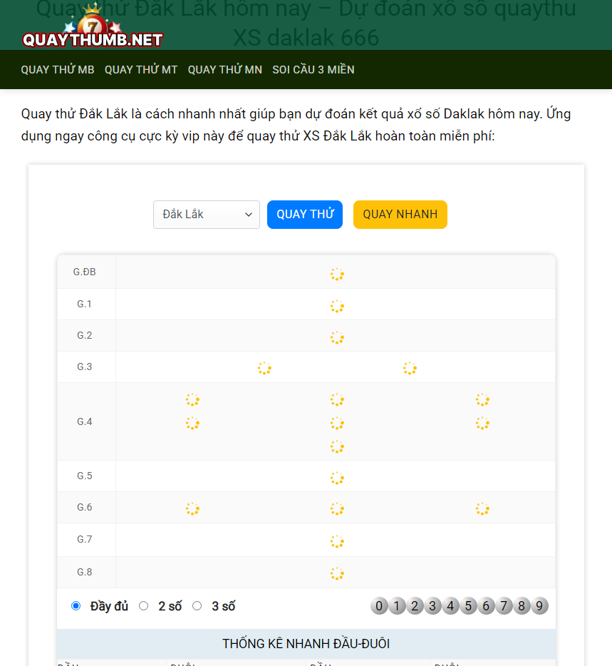 quay thử Đắk Lắk