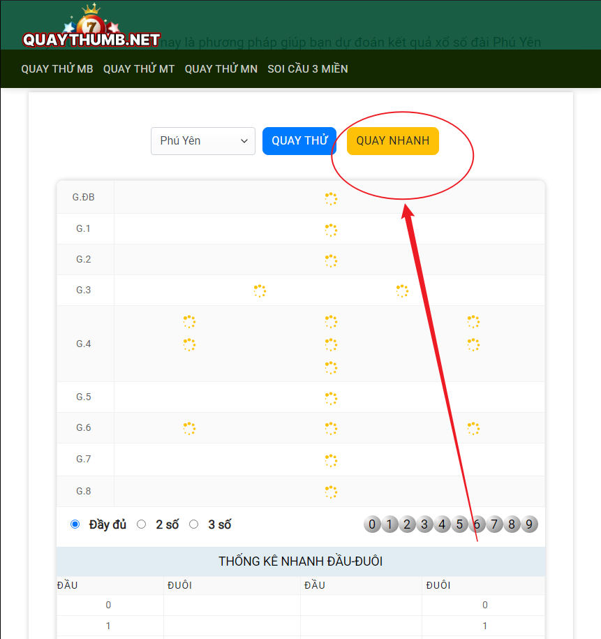 quay thử phú yên